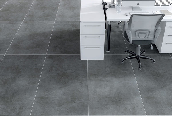 Cemento Dark Grey 24"x48" Matte