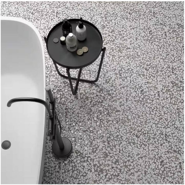 Riazza Hex Grigio 9 Terazzo Look Porcelain