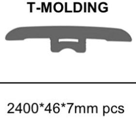 Hidden Clay T-Molding