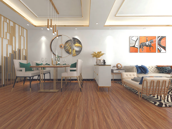 SPC Vinyl Flooring 9x48 Copper Dawn