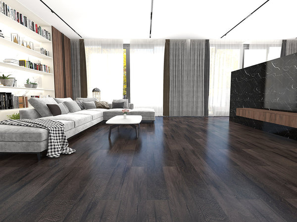 SPC Vinyl Flooring Coffee Oak