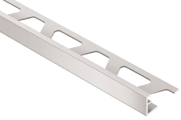 SCHLUTER SCHIENE EDGE TRIM 1/4" ALUM SATIN AE60